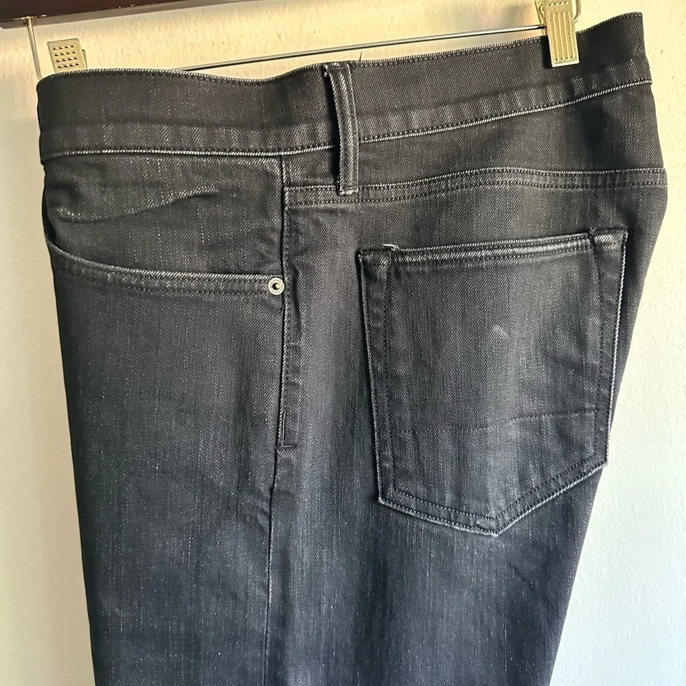 Tom Ford Black Skinny Waxed Denim